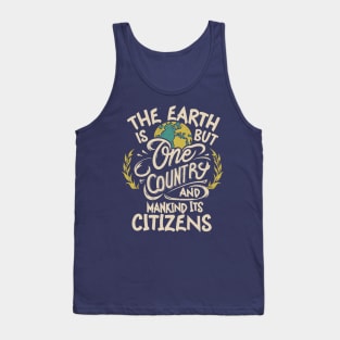 The Earth is But One Country - The Baha'i Faith Tank Top